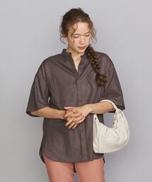 BEAUTY&YOUTH UNITED ARROWS | BY 麻ブレンドポケットバンドカラー シャツ -ウォッシャブル-(シャツ/ブラウス)