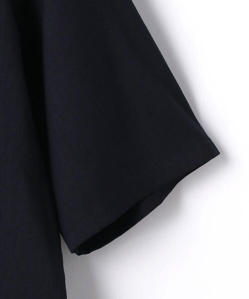 green label relaxing(グリーンレーベルリラクシング)の「<green label relaxing>トリアセ オープンカラー 半袖 シャツ -ストレッチ-(シャツ/ブラウス・メンズ・ベージュ/ネイビー/ライラック・SMALL/MEDIUM/LARGE/X-LARGE)」の17枚目の写真