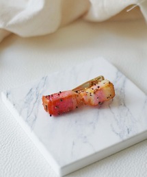 Port | 【 ii-Fake / イーフェイク 】 (Fake Food Accessories) ベーコンとブラックペッパーのタイピン(ネクタイピン)