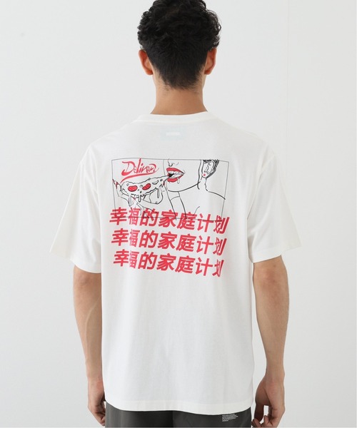 B.C STOCK（ベーセーストック）の「ファントムピザT 「THE NOOKIE」（Tシャツ/カットソー・メンズ・ホワイト/グレー・MEDIUM/LARGE）」の6枚目の写真