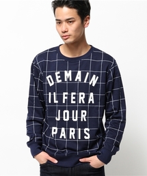 WEGO | WEGO/ウィンドウペンスウェット(スウェット)