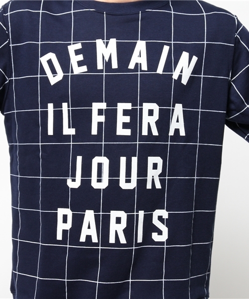 WEGO(ウィゴー)の「WEGO/ウィンドウペンスウェット(スウェット・メンズ・ホワイト/ネイビー・LARGE/MEDIUM)」の7枚目の写真