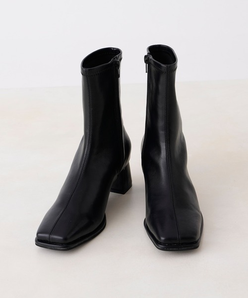 COLONY 2139（コロニートゥーワンスリーナイン）の「【マカロンFoot】ストレスフリーストレッチショートブーツ（ブーツ・レディース・ブラック/ブラウン/アイボリー・23cm/24cm/25cm）」の11枚目の写真