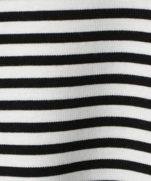 green label relaxing（グリーンレーベルリラクシング）の「ポンチ ニットソー Vネック プルオーバー カットソー（Tシャツ/カットソー・レディース・ホワイト/ダークブラウン/その他1/ライラック・FREE）」の20枚目の写真