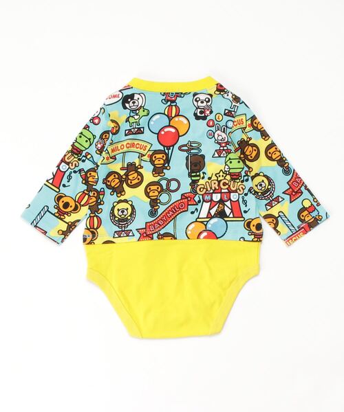 A BATHING APE（アベイシングエイプ）の「BABY MILO CIRCUS BODYSUIT