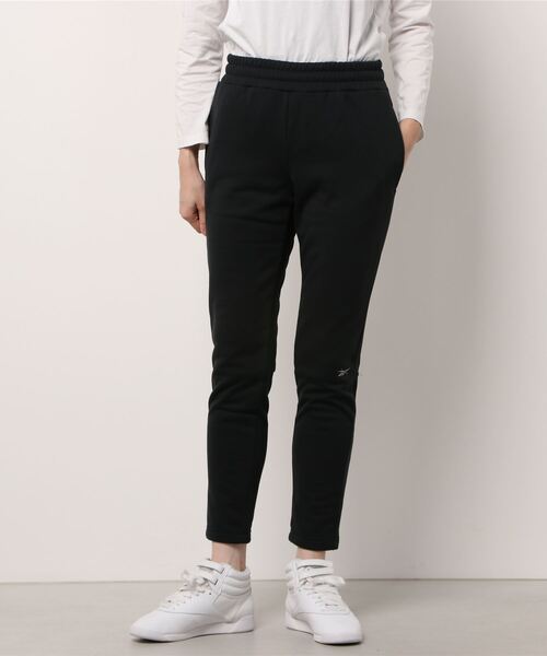 Reebok(リーボック)の「DMX トレーニング マイクロ フリースパンツ / DMX Training Micro Fleece Pants(スウェットパンツ・レディース・ブラック・LARGE/X-LARGE/MEDIUM/SMALL/XX-LARGE)」の7枚目の写真