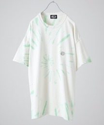 STUDIOUS別注 スポットタイダイビッグTシャツ