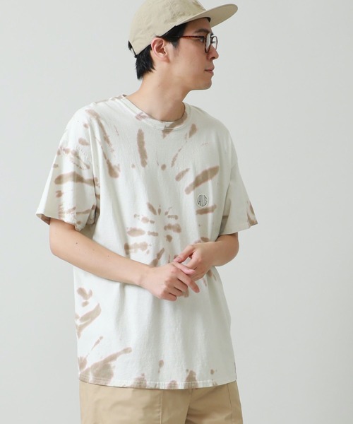 VALLIS by FACTOTUM(ヴァリスバイファクトタム)の「STUDIOUS別注 スポットタイダイビッグTシャツ(Tシャツ/カットソー・メンズ・ブルー/ミント/ライトベージュ・MEDIUM/LARGE)」の8枚目の写真