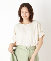 DRESKIP | ひんやりゴムタックドルマンTシャツ(Tシャツ/カットソー)