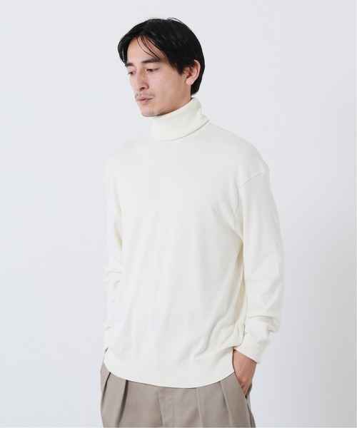 gicipi(ジチピ)の「【gicipi/ジチピ 】TIGRE タートルネック(ニット/セーター・メンズ・ホワイト/ブラック/キャメル・LARGE/MEDIUM)」の2枚目の写真