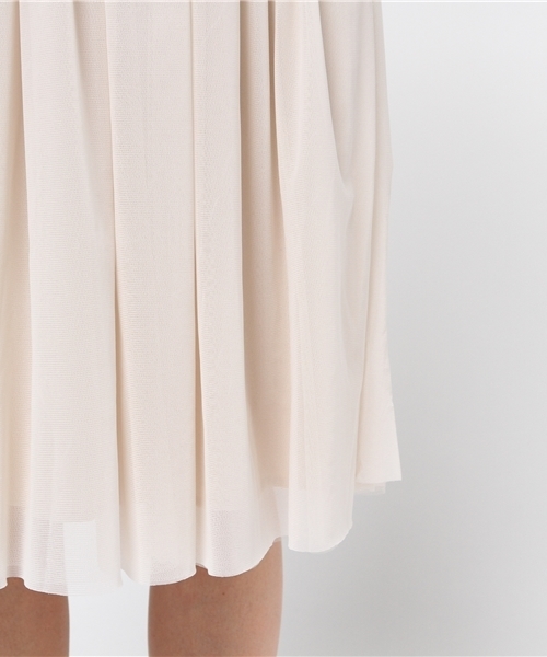 Another Edition（アナザーエディション）の「ニット×チュールセットアップワンピース/■AEBC KNIT ﾁｭｰﾙ SET UP OP◆（ワンピース・レディース・オフホワイト/グレー/ネイビー・ﾌﾘ-）」の12枚目の写真