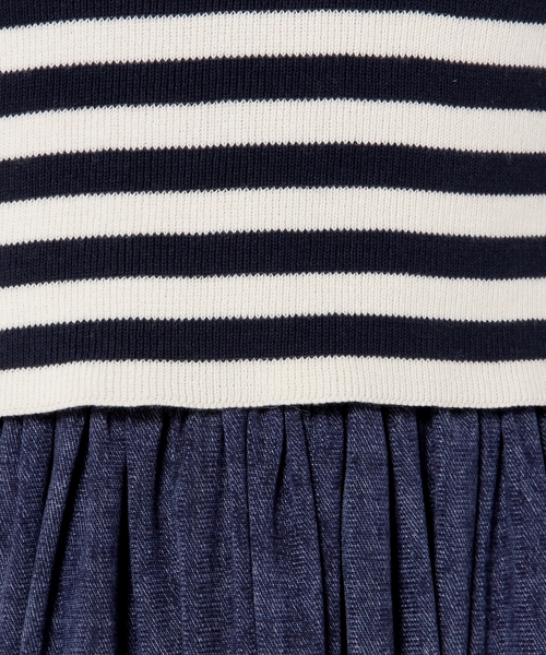 Another Edition（アナザーエディション）の「ニット×チュールセットアップワンピース/■AEBC KNIT ﾁｭｰﾙ SET UP OP◆（ワンピース・レディース・オフホワイト/グレー/ネイビー・ﾌﾘ-）」の15枚目の写真