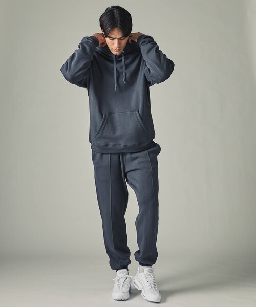 CITY TOKYO（シティトウキョウ）の「プレミアムスウェットフーディー（パーカー・メンズ・ブラック/グレー/ピンクベージュ/オフホワイト・1/2/3）」の13枚目の写真