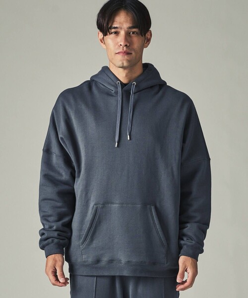 CITY TOKYO（シティトウキョウ）の「プレミアムスウェットフーディー（パーカー・メンズ・ブラック/グレー/ピンクベージュ/オフホワイト・1/2/3）」の21枚目の写真