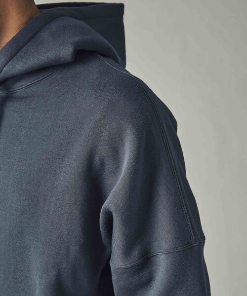 CITY TOKYO（シティトウキョウ）の「プレミアムスウェットフーディー（パーカー・メンズ・ブラック/グレー/ピンクベージュ/オフホワイト・1/2/3）」の10枚目の写真