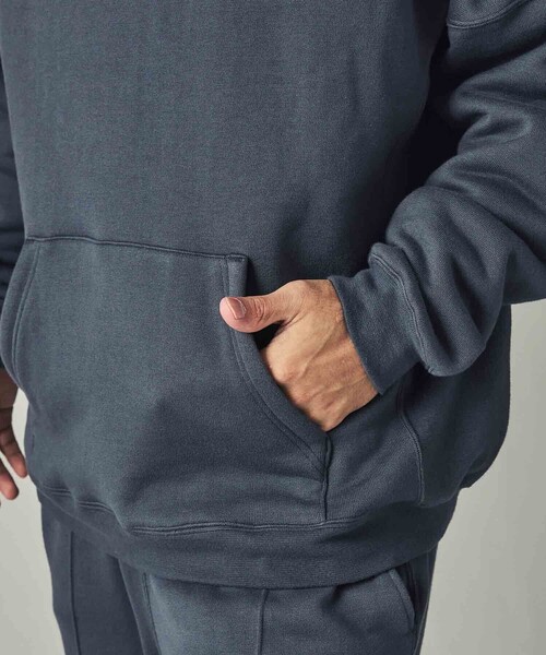 CITY TOKYO（シティトウキョウ）の「プレミアムスウェットフーディー（パーカー・メンズ・ブラック/グレー/ピンクベージュ/オフホワイト・1/2/3）」の15枚目の写真