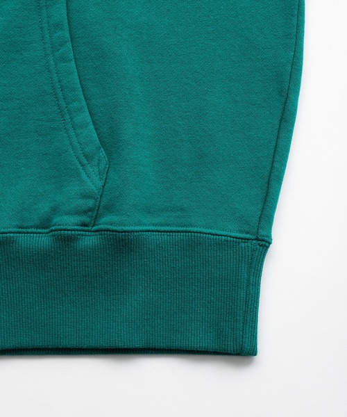 X-girl（エックスガール）の「MONOCHROME DAISY SWEAT HOODIE（パーカー・レディース・アッシュ/ブラック/グリーン・S/XL/L/M）」の9枚目の写真