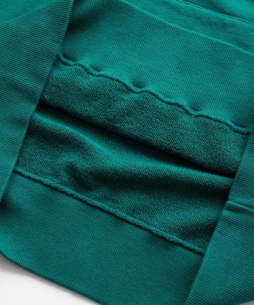 X-girl（エックスガール）の「MONOCHROME DAISY SWEAT HOODIE（パーカー・レディース・アッシュ/ブラック/グリーン・S/XL/L/M）」の10枚目の写真