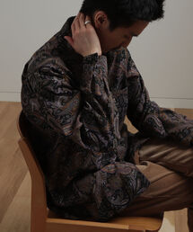 BEAMS HEART | BEAMS HEART / プリント CPO ビッグ シャツジャケット(シャツ/ブラウス)