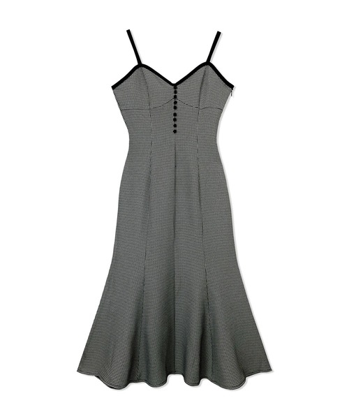 ANDGEEBEE(アンジービー)の「マーメイドキャミワンピ(ワンピース・レディース・ライトベージュ/ブラック×ホワイト・MEDIUM)」の18枚目の写真