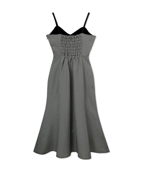 ANDGEEBEE(アンジービー)の「マーメイドキャミワンピ(ワンピース・レディース・ライトベージュ/ブラック×ホワイト・MEDIUM)」の11枚目の写真