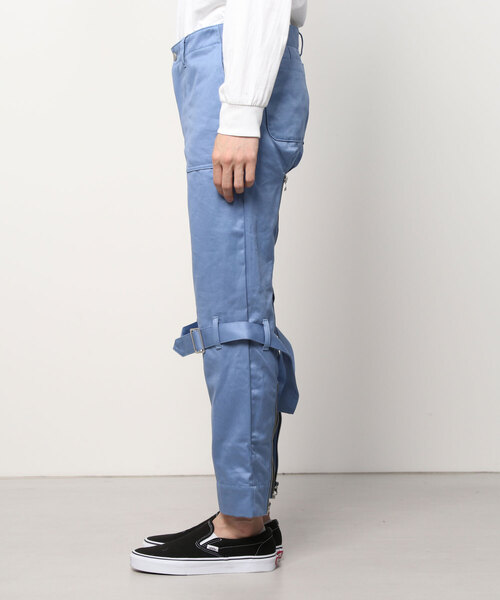 FULL-BK（フルビーケー）の「BONDAGE WORK PANTS（その他パンツ・メンズ・ブラック/ライトブルー・MEDIUM/X-LARGE）」の6枚目の写真