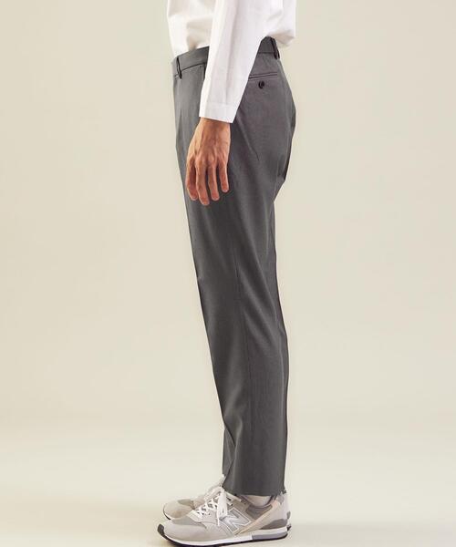WORK TRIP OUTFITS GREEN LABEL RELAXING（ワークトリップアウトフィッツグリーンレーベル リラクシング）の「WTO A+ PEピンヘッド MODERN スラックス -ウォッシャブル・ストレッチ・防シワ- ＊＊（スラックス・メンズ・ネイビー/グレー・XS/72/XL/88/M/80/L/84/S/76）」の7枚目の写真