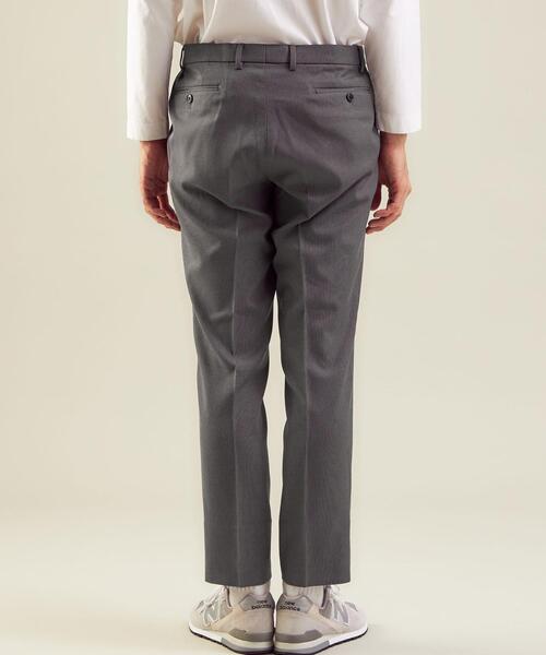 WORK TRIP OUTFITS GREEN LABEL RELAXING（ワークトリップアウトフィッツグリーンレーベル リラクシング）の「WTO A+ PEピンヘッド MODERN スラックス -ウォッシャブル・ストレッチ・防シワ- ＊＊（スラックス・メンズ・ネイビー/グレー・XS/72/XL/88/M/80/L/84/S/76）」の14枚目の写真