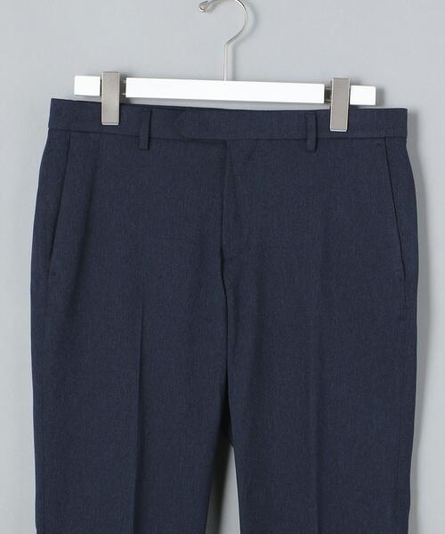 WORK TRIP OUTFITS GREEN LABEL RELAXING（ワークトリップアウトフィッツグリーンレーベル リラクシング）の「WTO A+ PEピンヘッド MODERN スラックス -ウォッシャブル・ストレッチ・防シワ- ＊＊（スラックス・メンズ・ネイビー/グレー・XS/72/XL/88/M/80/L/84/S/76）」の20枚目の写真