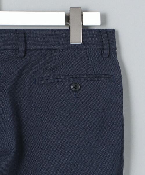 WORK TRIP OUTFITS GREEN LABEL RELAXING（ワークトリップアウトフィッツグリーンレーベル リラクシング）の「WTO A+ PEピンヘッド MODERN スラックス -ウォッシャブル・ストレッチ・防シワ- ＊＊（スラックス・メンズ・ネイビー/グレー・XS/72/XL/88/M/80/L/84/S/76）」の6枚目の写真
