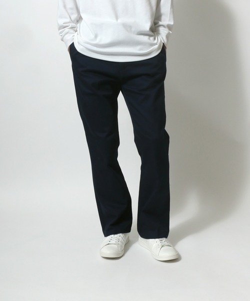 ANPAS（アンパス）の「Flared Pants/フレアパンツ ブーツカット カラーパンツ（チノパンツ・メンズ・ブルー/ブラック系その他/ブラック系その他2/グリーン系その他/ベージュ/ワンウォッシュ/ホワイト系その他/インディゴブルー/グレー/ネイビー/オリーブ/アイボリー/ブラウン/ブラック/ブラウン系その他・M/LL/L）」の13枚目の写真