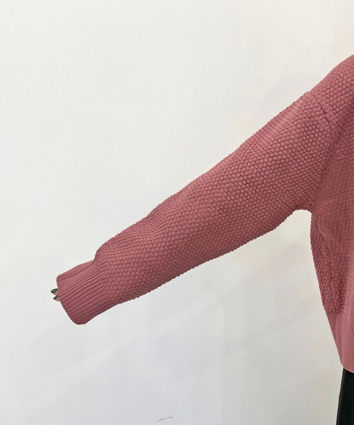 CAPRICIEUX LE'MAGE（カプリシューレマージュ）の「もこもこショートカーディガン（カーディガン/ボレロ・レディース・ブラック/ベージュ/ピンク・FREE）」の15枚目の写真