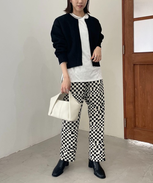 CAPRICIEUX LE'MAGE（カプリシューレマージュ）の「もこもこショートカーディガン（カーディガン/ボレロ・レディース・ブラック/ベージュ/ピンク・FREE）」の21枚目の写真