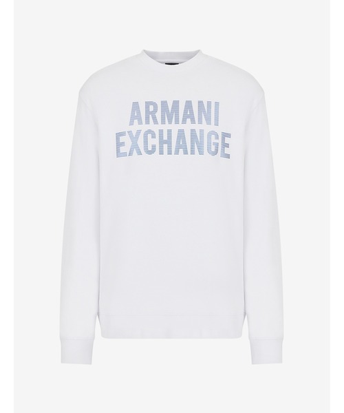 ARMANI EXCHANGE（アルマーニエクスチェンジ）の「【A|X アルマーニ エクスチェンジ】ロゴ　スウェットプルオーバー（スウェット・メンズ・ホワイト・SMALL/MEDIUM/LARGE/X-LARGE/X-SMALL）」の5枚目の写真