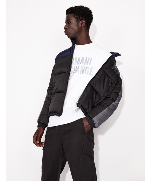 ARMANI EXCHANGE（アルマーニエクスチェンジ）の「【A|X アルマーニ エクスチェンジ】ロゴ　スウェットプルオーバー（スウェット・メンズ・ホワイト・SMALL/MEDIUM/LARGE/X-LARGE/X-SMALL）」の2枚目の写真