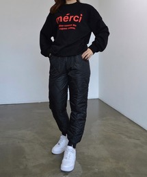 Opinion korean town | 中綿キルティング ジョガーパンツ(その他パンツ)