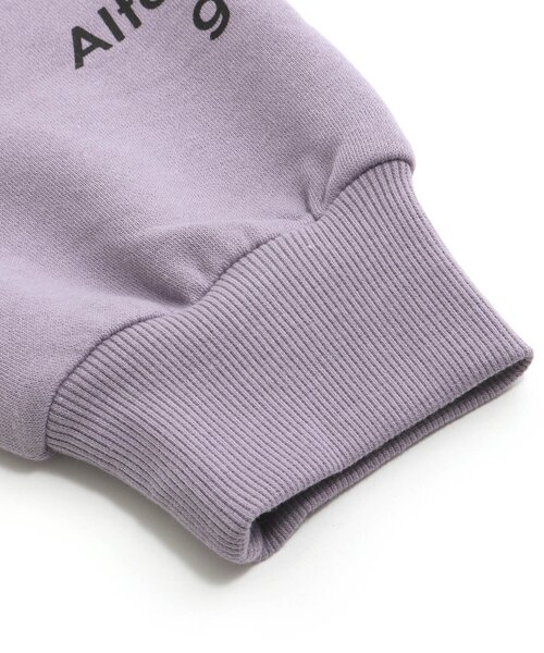 algy（アルジー）の「くまミミトレーナーワンピ_裏起毛（ワンピース・キッズ・ブラウン/ラベンダー/アイボリー・SMALL/X-SMALL/MEDIUM/XX-SMALL/XXX-SMALL）」の14枚目の写真