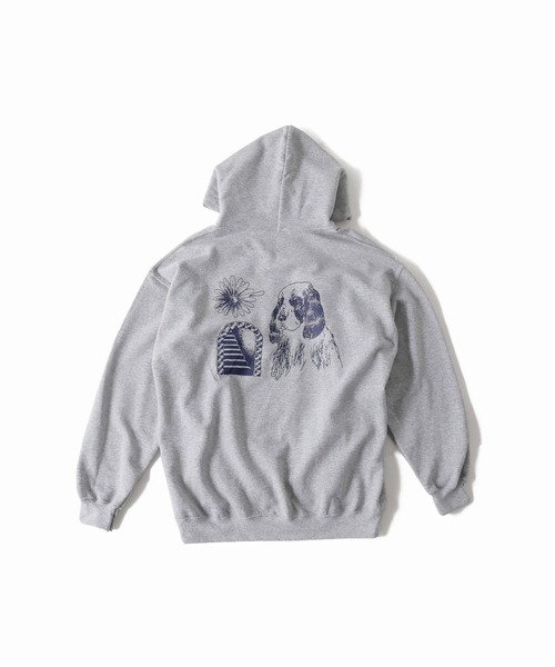 JOURNAL STANDARD(ジャーナルスタンダード)の「【KTYL×JOURNAL STANDARD】 フーディースウェット◆(パーカー・レディース・チャコールグレー/グレー系その他/グレー/ライトグレー・X-LARGE/LARGE)」の4枚目の写真