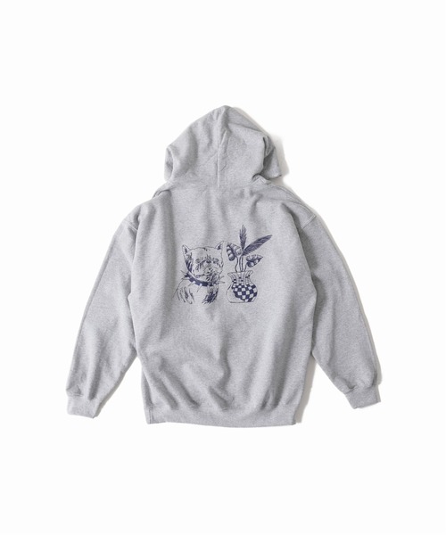 JOURNAL STANDARD(ジャーナルスタンダード)の「【KTYL×JOURNAL STANDARD】 フーディースウェット◆(パーカー・レディース・チャコールグレー/グレー系その他/グレー/ライトグレー・X-LARGE/LARGE)」の3枚目の写真