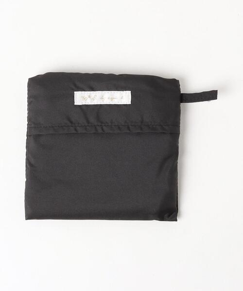 To b. by agnes b.（トゥービーバイアニエスベー）の「WQ73 SAC ビッグエコバッグ（エコバッグ/サブバッグ・レディース・ブラック・UNI）」の2枚目の写真