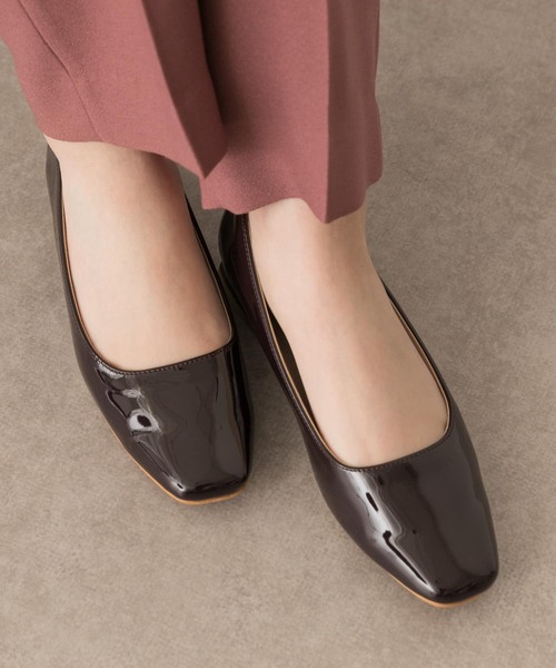 RODE SKO(ロデスコ)の「晴雨兼用2.5cmスクエアトゥパンプス(パンプス・レディース・グレー/ブラウン系その他・37/36/38)」の5枚目の写真