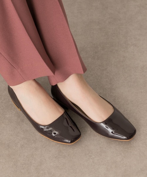 RODE SKO(ロデスコ)の「晴雨兼用2.5cmスクエアトゥパンプス(パンプス・レディース・グレー/ブラウン系その他・37/36/38)」の15枚目の写真