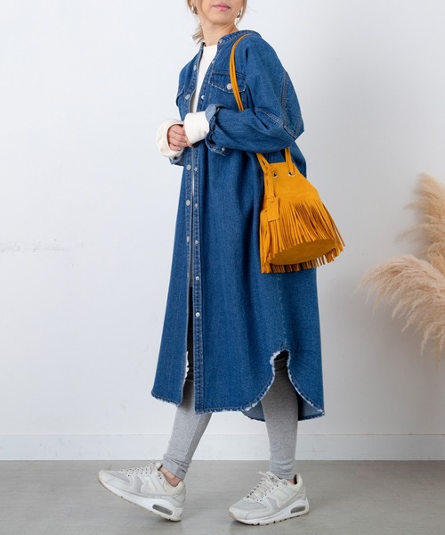 PICHI（ピイチ）の「フリンジショルダーBAG（ショルダーバッグ・レディース・ブラック/ベージュ/ブラウン/イエロー・FREE）」の9枚目の写真