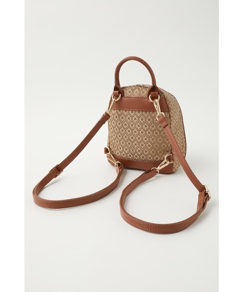 MOUSSY(マウジー)の「MONOGRAM バックパック(バックパック/リュック・レディース・ベージュ/ブラウン・FREE)」の13枚目の写真
