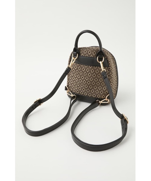MOUSSY(マウジー)の「MONOGRAM バックパック(バックパック/リュック・レディース・ベージュ/ブラウン・FREE)」の12枚目の写真