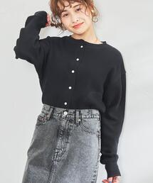 coen | ハリヌキジャカードカーディガン(カーディガン/ボレロ)