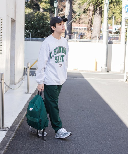 WEGO（ウィゴー）の「WEGO/ナイロンデイパック（バックパック/リュック・メンズ・ネイビー/グリーン/オレンジ/オフホワイト/グレー/ブラック・FREE）」の17枚目の写真