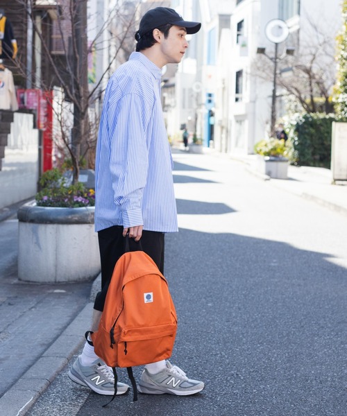 WEGO（ウィゴー）の「WEGO/ナイロンデイパック（バックパック/リュック・メンズ・ネイビー/グリーン/オレンジ/オフホワイト/グレー/ブラック・FREE）」の18枚目の写真