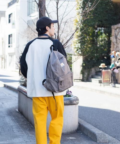 WEGO（ウィゴー）の「WEGO/ナイロンデイパック（バックパック/リュック・メンズ・ネイビー/グリーン/オレンジ/オフホワイト/グレー/ブラック・FREE）」の13枚目の写真