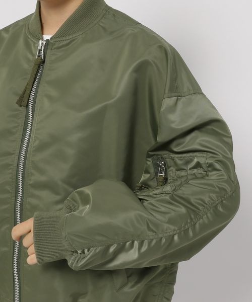 yuw（ユウ）の「ＭＡ－１　264805（MA-1・レディース・ブラック/ベージュ/グリーン・FREE）」の18枚目の写真